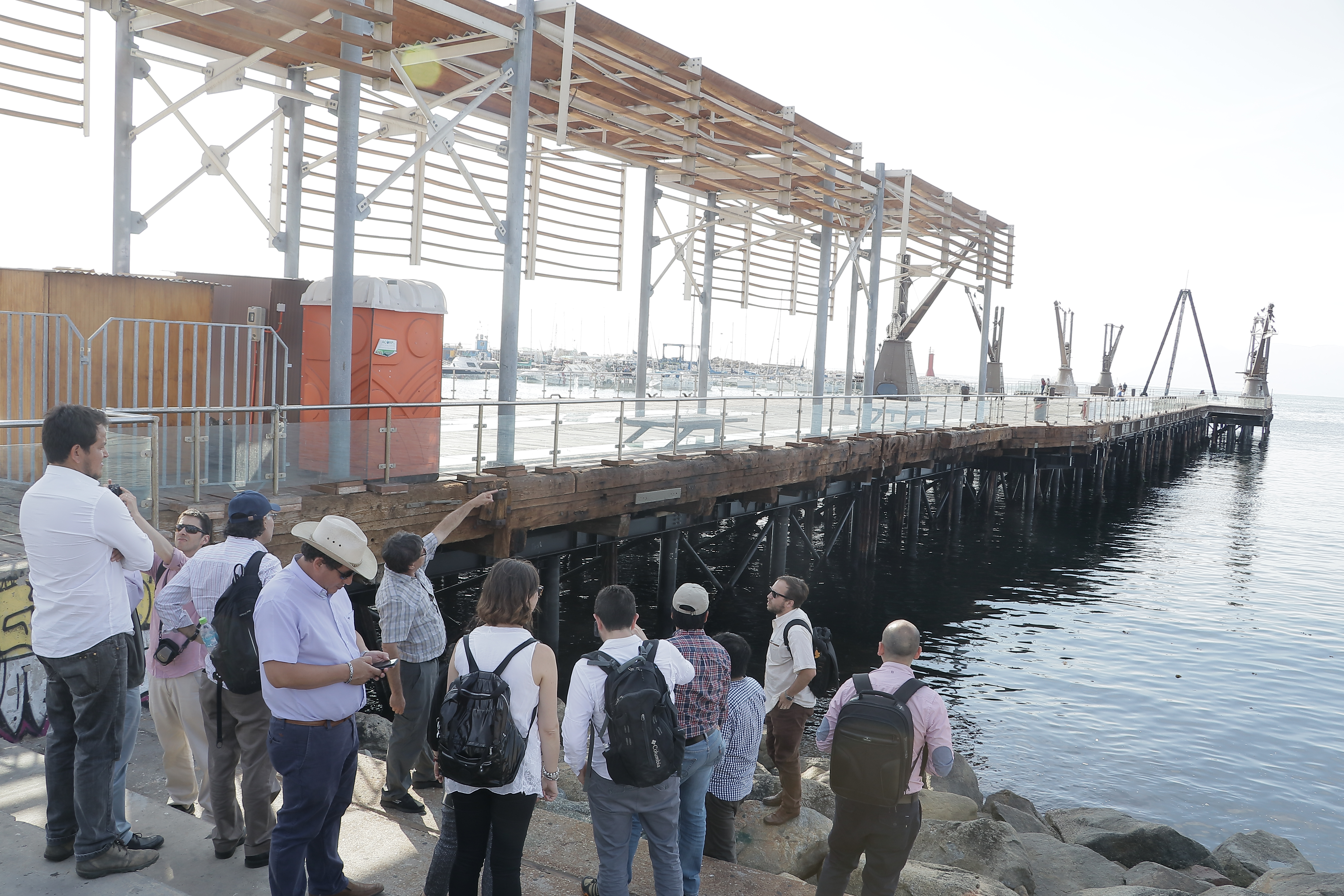 Directora Nacional de Obras Portuarias visita Región de Antofagasta e inspecciona el avance del plan de Borde Costero