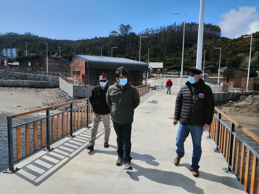 La Dirección de Obras Portuarias terminó construcción de nueva caleta de Chaihuín, que beneficiará a 100 pescadores artesanales en Corral