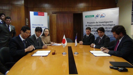 DOP firma convenio de cooperación con Presidente adjunto de Puertos de Japón