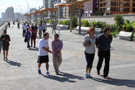 DOP realiza entrega oficial de las obras del Paseo del Mar en Antofagasta