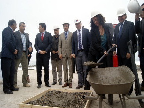 Ceremonia de Primera Piedra del Proyecto de Mejoramiento de Playa Bellavista en Iquique