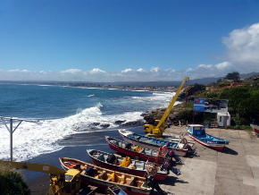 Dirección de Obras Portuarias mejora borde costero de Pelluhue y Curanipe en El Maule