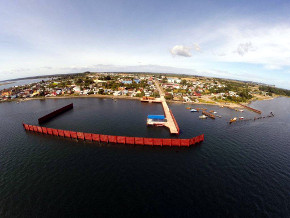 Dirección de Obras Portuarias del MOP entrega moderna caleta a pescadores de Maullín