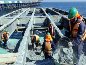MOP avanza con obras en Muelle Maguellines de Constitución