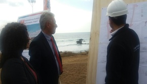 Directora Nacional de Obras Portuarias  da el vamos a obras de mejoramiento del borde costero de Pichilemu 