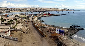 Obras de mejoramiento del borde costero de Playa Brava y del Jefe en Caldera alcanzan 50% de avance