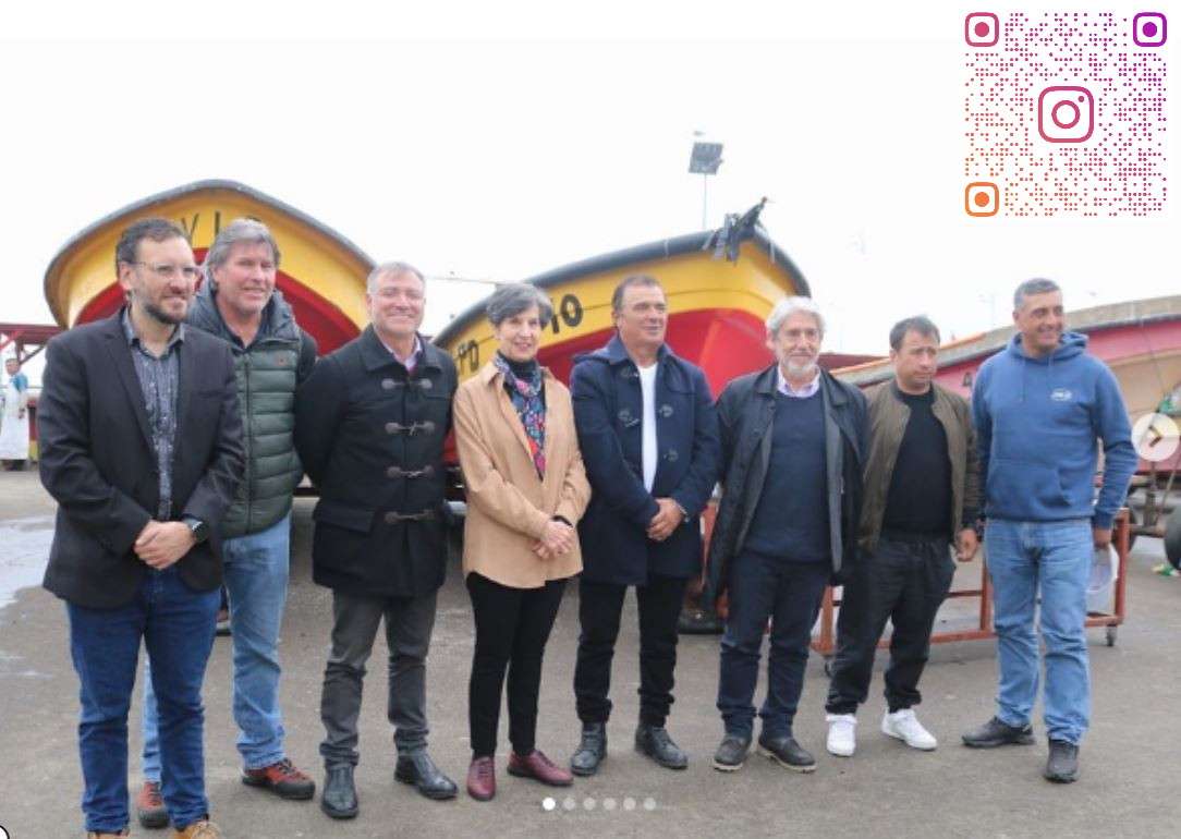 DROP de Valparaíso y O´Higgins, senadora Allende, diputado De Rementería y Seremi MOP se reúnen con sindicato de pescadores de Caleta Portales
