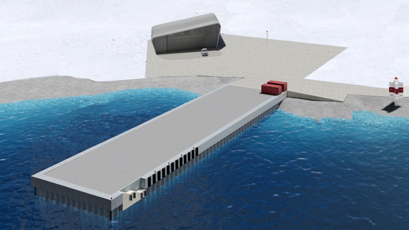 La DOP publicará licitación para construir infraestructura portuaria en Bahía Fildes