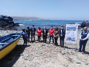 En enero se iniciarán las obras para dotar de infraestructura para la pesca artesanal a la Caleta Punta de Talca en Ovalle