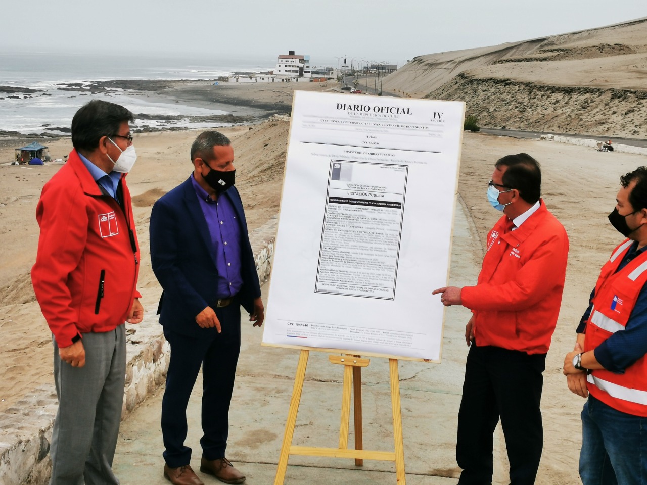 Buenas noticias Gobierno anuncia licitación para playa Arenillas Negras