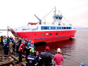 En fase final construcción de nueva barcaza «Andalue» que reforzará conectividad entre Niebla y Corral