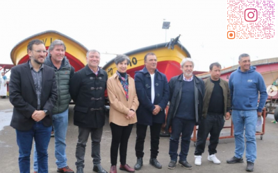 DROP de Valparaíso y O´Higgins, senadora Allende, diputado De Rementería y Seremi MOP se reúnen con sindicato de pescadores de Caleta Portales