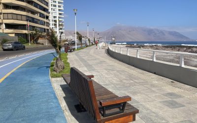 Inauguran moderno paseo peatonal en la península de Cavancha