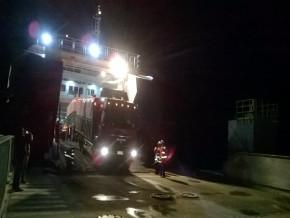 Con éxito realizan maniobras de prueba en nuevo terminal portuario de Cisnes