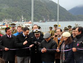 Familias de Puerto Cisnes cuentan con nueva infraestructura que mejorará su conectividad marítima