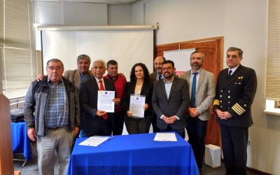 Firma de convenio entre la Dirección de Obras Portuarias, la Empresa Portuaria y Municipalidad de San Antonio proyecta mejora sobre el borde costero, la pesca artesanal y el turismo