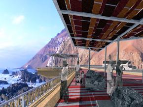 MOP anuncia inicio de construcción de tercer paseo costero en playa Corazones