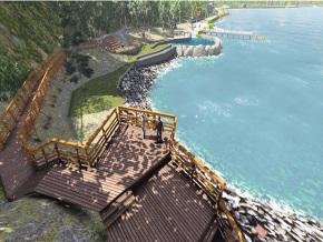 Fuerte inversión del MOP en recuperación del borde costero de la Región de Valparaíso