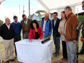 Dan el vamos a proyecto de mejoramiento del borde costero de Dalcahue