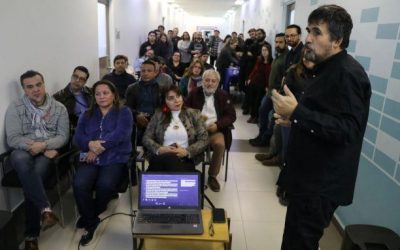Con charla del sociólogo Darío Quiroga se inaugura un nuevo ciclo de Conversatorios en la DOP