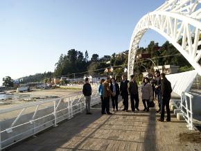 Delegación de Atacama visitó obras de recuperación de la Región del Bíobío