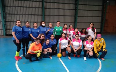 Daniela Arregui es la goleadora del campeonato de fútbol femenino del MOP