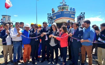 Inauguran renovado y moderno varadero de Caleta el Blanco en Lota