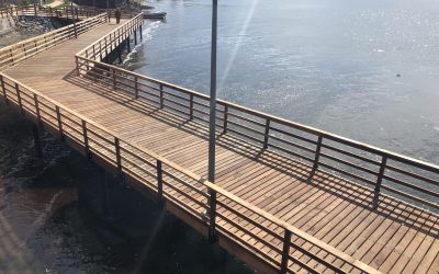 Inauguran trabajos en la costa de Achao y suman 4 obras de borde costero terminadas en Chiloé