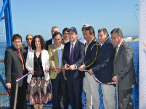 Ministerio de Obras Públicas y Subsecretaría de Pesca entregan nuevas obras y financiamiento para recuperación de grúa en Caleta Portales