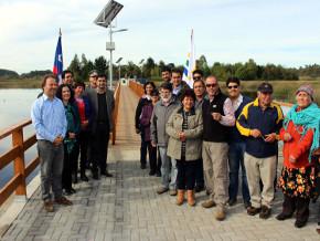 Vecinos de Quitaqui felices con nuevo muelle de embarque que mejorará su conectividad