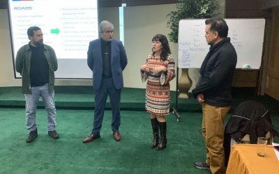 Carlos Saavedra, rector de la Universidad de Concepción, se presentó en el Encuentro Directivo DOP