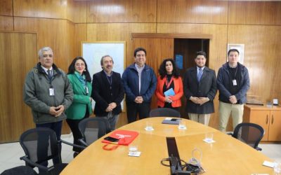 Director Nacional sostuvo reunión con alcalde de Mariquina