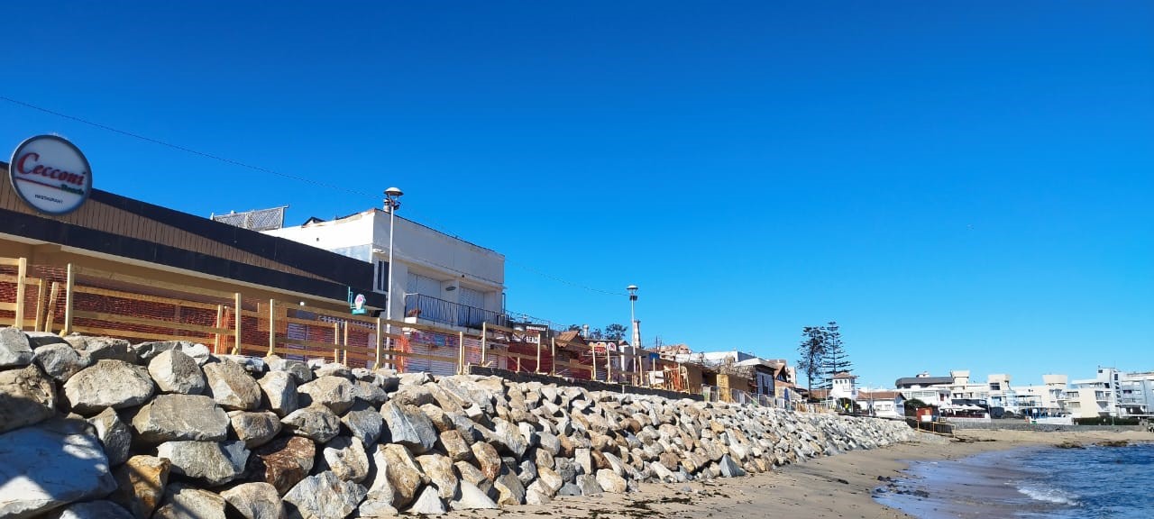Dirección de Obras Portuarias del MOP finaliza obra de emergencia en borde costero de Algarrobo