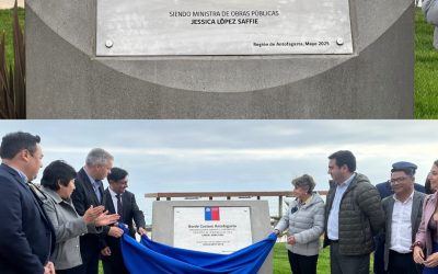 Para potenciar el turismo inauguran nuevo paseo costero en Antofagasta de más de 1,7 km de extensión