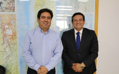 Director de Obras Portuarias y alcalde de Calbuco valoraron adjudicación del mejoramiento de la rampa de Puluqui