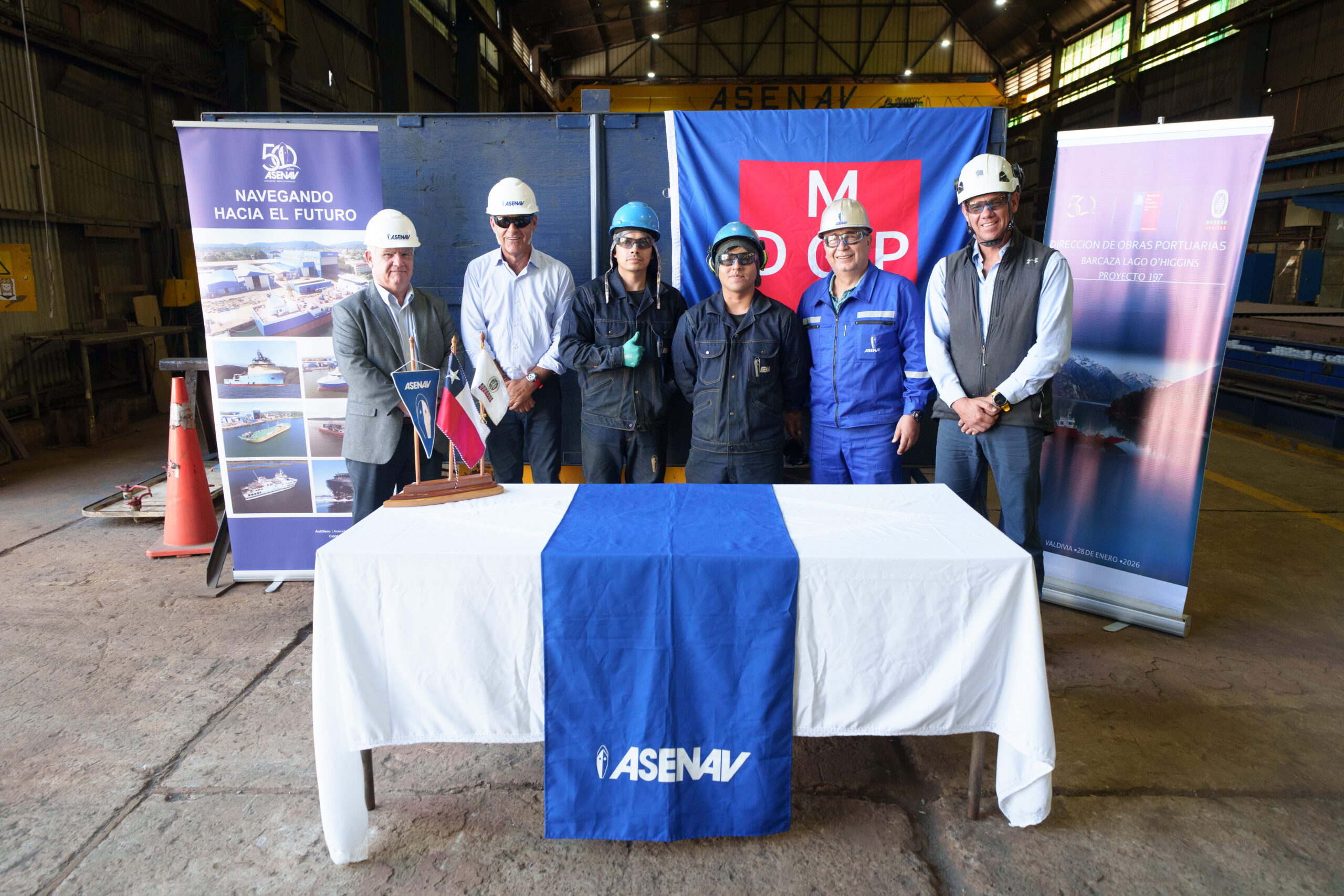 Corte de Plancha Barcaza Lago O’Higgins 1