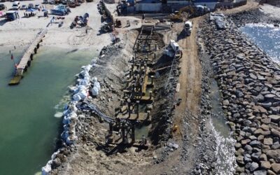 DOP avanza en obras de protección costera para reforzar la seguridad en Caleta Chungungo ante marejadas y erosión costera