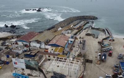 Obras en Caleta Corrales alcanzan 67% de avance con inversión de $3.658 millones para fortalecer la pesca y el turismo en La Higuera