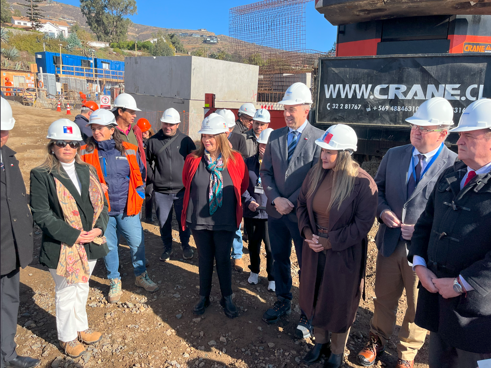 Obras de nueva infraestructura portuaria para la Caleta de Papudo alcanzan el 47 por ciento de avance