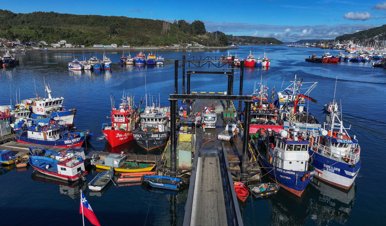 MOP inaugura nueva Caleta Anahuac en Puerto Montt que beneficiará a cerca de 400 pescadores artesanales