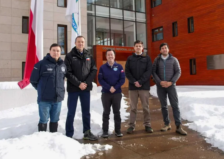 La visita técnica permitió conocer el estado de iniciativas en distintos puntos de la región y revisar proyectos estratégicos vinculados al plan Ruta Austral: Soberanía que Conecta.