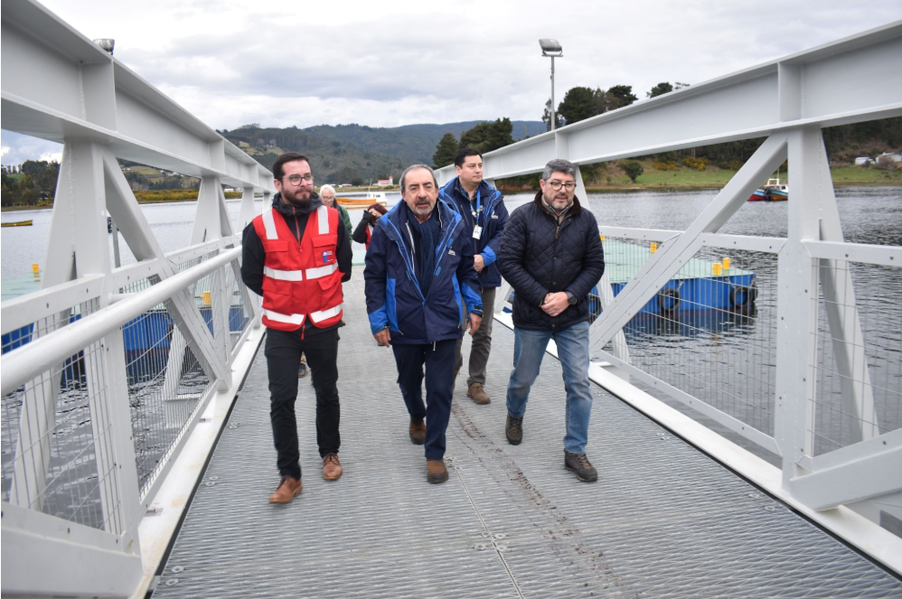 DOP terminó conservación de caleta de pesca artesanal de Mehuín en Mariquina